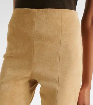 STOULS Gege suede flared pants | Thumbnail 4 STOULS Gege suede flared pants | Thumbnail 4