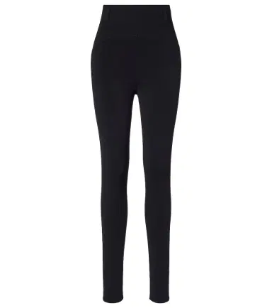 Alaïa Alaïa Ribbed-knit high-rise leggings | Thumbnail 1