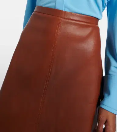 STOULS Lucie 22 leather miniskirt | Thumbnail 3