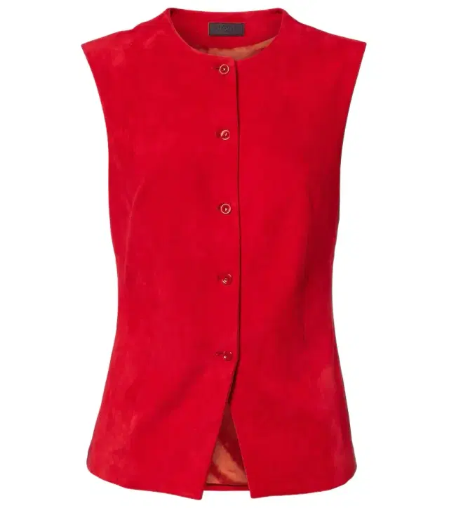 Casino suede vest