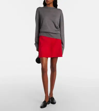 STOULS Lucie 22 suede miniskirt | Thumbnail 4