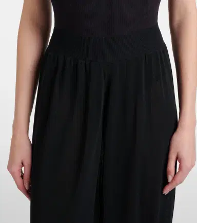 Alaïa Alaïa High-rise wide-leg pants | Thumbnail 3 Alaïa Alaïa High-rise wide-leg pants | Thumbnail 3
