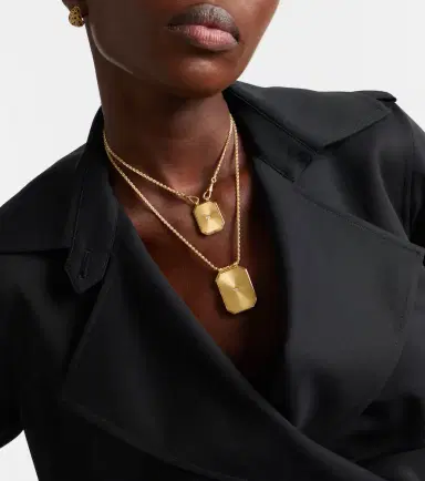 Marie Lichtenberg No Risk No Glory 18kt gold necklace with diamonds | Thumbnail 4