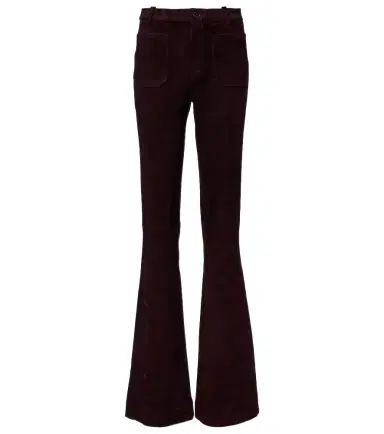 STOULS Laurent suede flared pants | Thumbnail 1 STOULS Laurent suede flared pants | Thumbnail 1