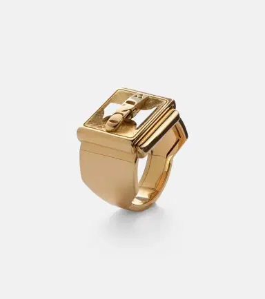 Marie Lichtenberg Buck Small 18kt yellow and white gold ring | Thumbnail 2