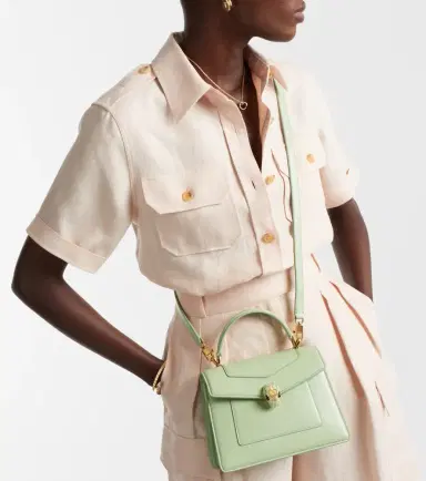 BVLGARI Serpenti Forever Small leather top-handle bag | Thumbnail 4