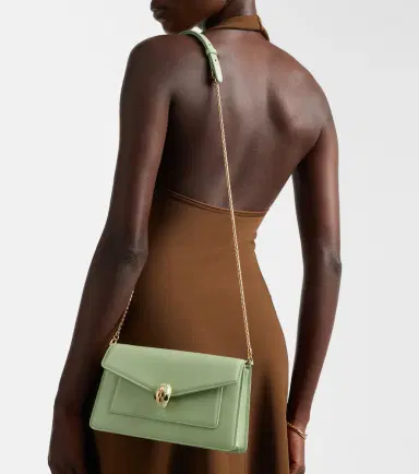 BVLGARI Serpenti Forever Small leather crossbody bag | Thumbnail 4