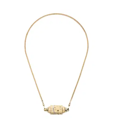 Marie Lichtenberg Milky Way 18kt gold locket necklace with diamonds and rubies | Thumbnail 1 Marie Lichtenberg Milky Way 18kt gold locket necklace with diamonds and rubies | Thumbnail 1