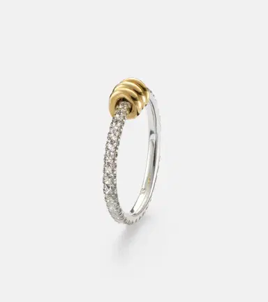 Spinelli Kilcollin Sirius Eclipse 18kt gold and sterling silver ring with diamonds | Thumbnail 4 Spinelli Kilcollin Sirius Eclipse 18kt gold and sterling silver ring with diamonds | Thumbnail 4