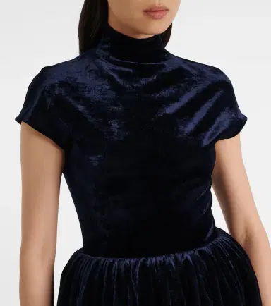 Alaia Alaïa Velvet minidress | Thumbnail 2 Alaia Alaïa Velvet minidress | Thumbnail 2