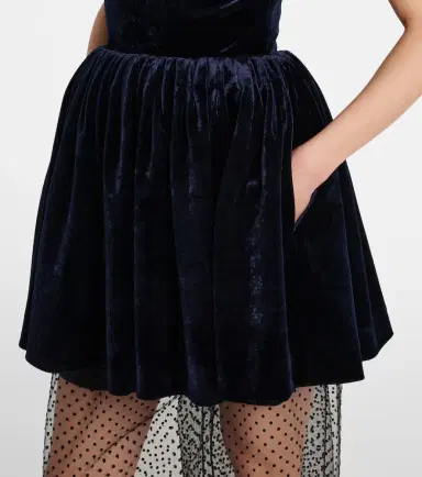 Alaia Alaïa Velvet minidress | Thumbnail 5 Alaia Alaïa Velvet minidress | Thumbnail 5