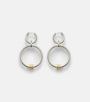 Spinelli Kilcollin Asha sterling silver and 18kt gold earrings | Thumbnail 4
