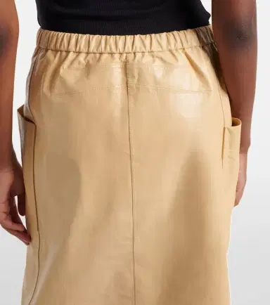 Alaïa Alaïa Leather pencil skirt | Thumbnail 4
