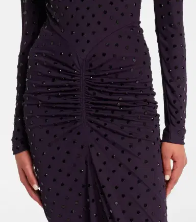 Alaia Alaïa Embellished midi dress | Thumbnail 4