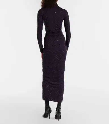 Alaia Alaïa Embellished midi dress | Thumbnail 5