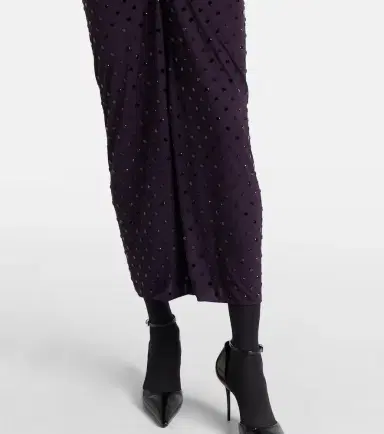 Alaia Alaïa Embellished midi dress | Thumbnail 6