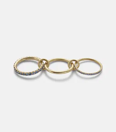 Spinelli Kilcollin Norah 18kt gold ring with sapphires | Thumbnail 4 Spinelli Kilcollin Norah 18kt gold ring with sapphires | Thumbnail 4