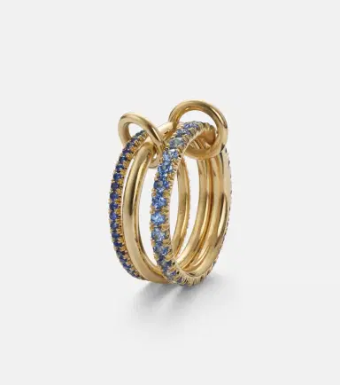Spinelli Kilcollin Norah 18kt gold ring with sapphires | Thumbnail 5 Spinelli Kilcollin Norah 18kt gold ring with sapphires | Thumbnail 5