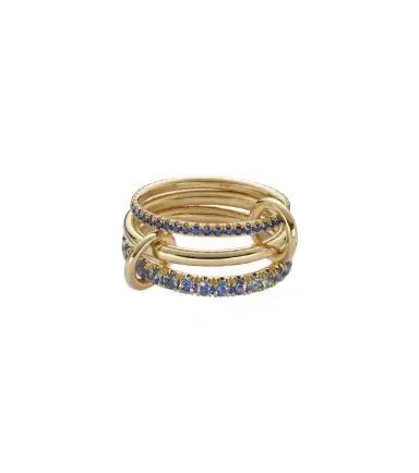 Spinelli Kilcollin Norah 18kt gold ring with sapphires | Thumbnail 1 Spinelli Kilcollin Norah 18kt gold ring with sapphires | Thumbnail 1