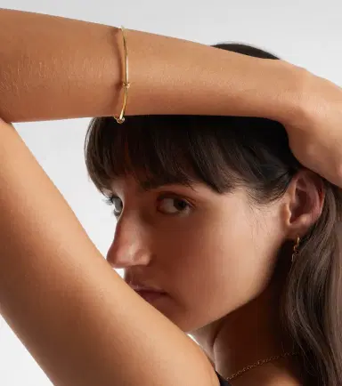 Spinelli Kilcollin Kini 18kt gold bangle with diamonds | Thumbnail 2 Spinelli Kilcollin Kini 18kt gold bangle with diamonds | Thumbnail 2