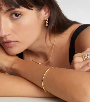 Spinelli Kilcollin Kini 18kt gold bangle with diamonds | Thumbnail 3 Spinelli Kilcollin Kini 18kt gold bangle with diamonds | Thumbnail 3