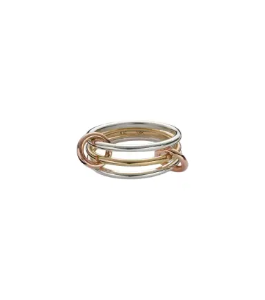 Spinelli Kilcollin Solarium 18kt gold and sterling silver ring | Thumbnail 1 Spinelli Kilcollin Solarium 18kt gold and sterling silver ring | Thumbnail 1