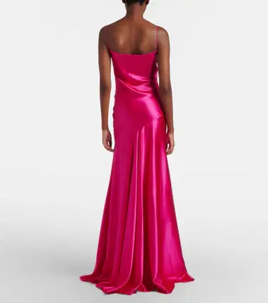 Alaïa Alaïa Silk satin gown | Thumbnail 2