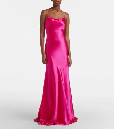 Alaïa Alaïa Silk satin gown | Thumbnail 3
