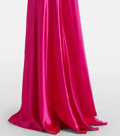 Alaïa Alaïa Silk satin gown | Thumbnail 4