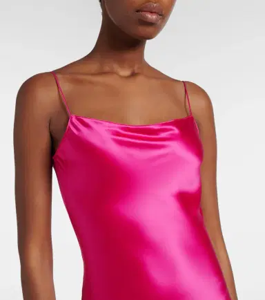 Alaïa Alaïa Silk satin gown | Thumbnail 5