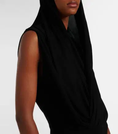 Alaïa Alaïa Draped jersey bodysuit | Thumbnail 2