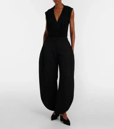 Alaïa Alaïa Draped jersey bodysuit | Thumbnail 5