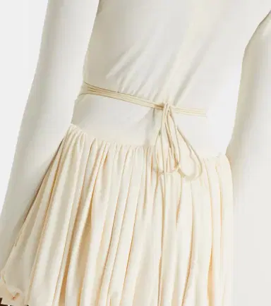 Alaïa Alaïa Gathered jersey minidress | Thumbnail 3