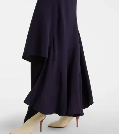 Alaïa Alaïa Asymmetric halterneck maxi dress | Thumbnail 6