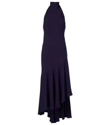 Alaïa Alaïa Asymmetric halterneck maxi dress | Thumbnail 1