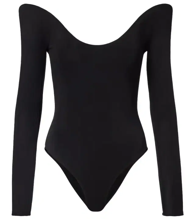 Alaïa Off-shoulder jersey bodysuit