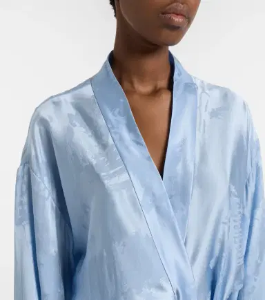 Balenciaga Silk wrap dress | Thumbnail 5 Balenciaga Silk wrap dress | Thumbnail 5