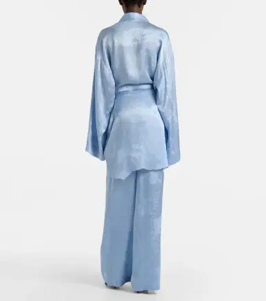 Balenciaga Silk wrap dress | Thumbnail 6 Balenciaga Silk wrap dress | Thumbnail 6