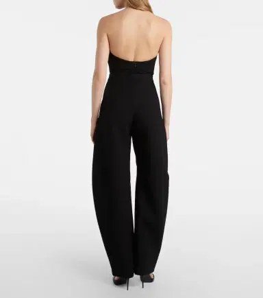 Alaia Alaïa Wool-blend barrel-leg pants | Thumbnail 4