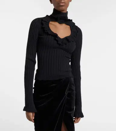 Balenciaga Heart cotton-blend top | Thumbnail 3