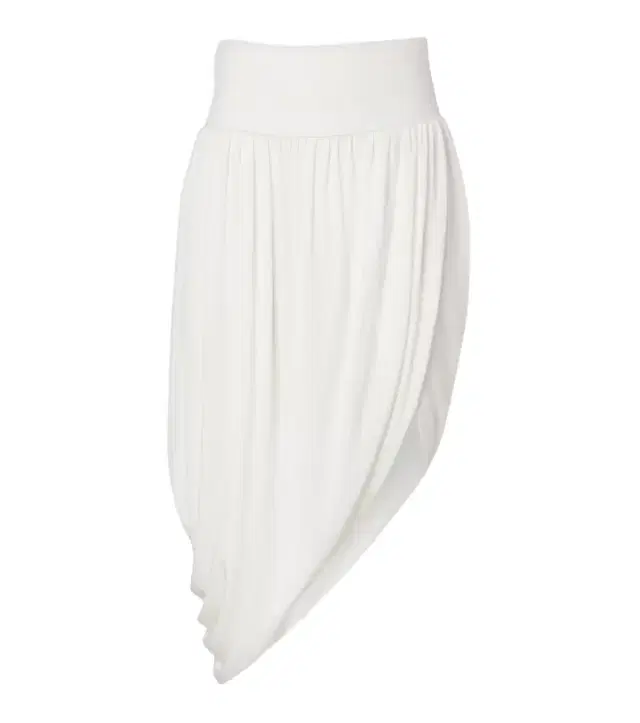 Alaïa Asymmetric jersey midi skirt