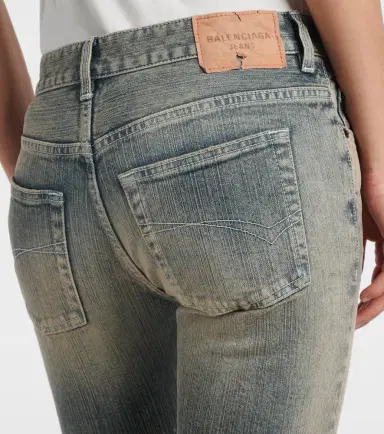 Balenciaga Low-rise capri jeans | Thumbnail 2 Balenciaga Low-rise capri jeans | Thumbnail 2