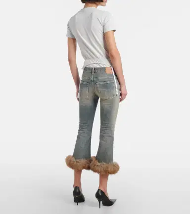 Balenciaga Low-rise capri jeans | Thumbnail 3 Balenciaga Low-rise capri jeans | Thumbnail 3