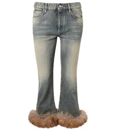 Balenciaga Low-rise capri jeans | Thumbnail 1 Balenciaga Low-rise capri jeans | Thumbnail 1
