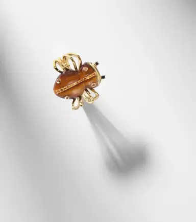 Yvonne Léon Yvonne Léon Araignée 9kt gold ring with gemstones | Thumbnail 5 Yvonne Léon Yvonne Léon Araignée 9kt gold ring with gemstones | Thumbnail 5