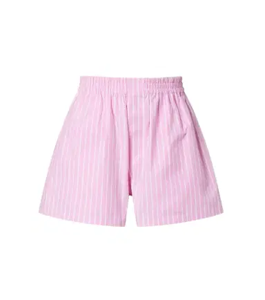 Balenciaga Striped cotton poplin boxers shorts | Thumbnail 1