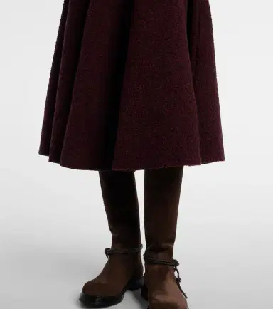 Bottega Veneta Knot knitted midi skirt | Thumbnail 2