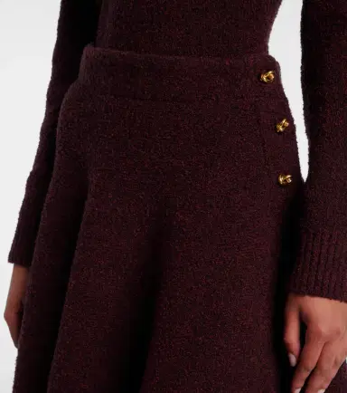 Bottega Veneta Knot knitted midi skirt | Thumbnail 4