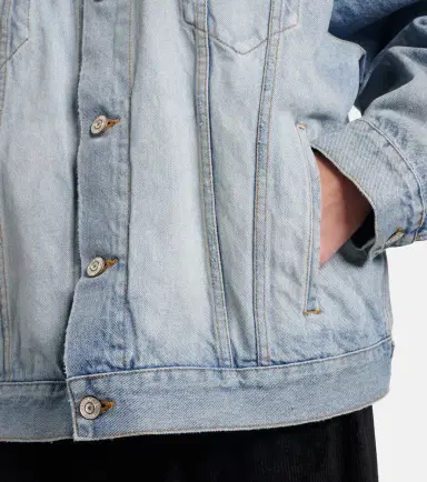 Balenciaga Logo denim jacket | Thumbnail 4 Balenciaga Logo denim jacket | Thumbnail 4