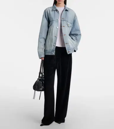 Balenciaga Logo denim jacket | Thumbnail 7 Balenciaga Logo denim jacket | Thumbnail 7